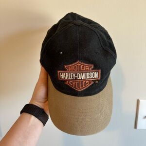 Vintage Harley Davidson American Needle Embroidered Hat 90s Biker Hat